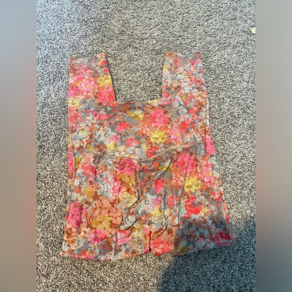 LULULEMON Unlimit High Rise Tight 25" Sz 12 Inflorescence Multi Nulu W5DOSS EUC - Picture 2 of 5